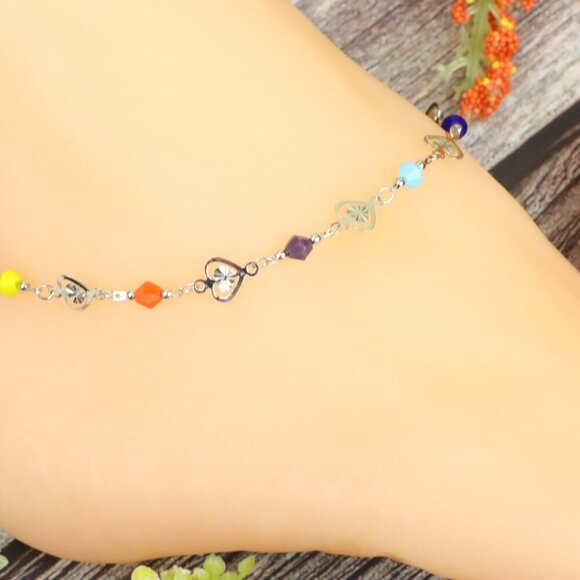 "Elegant Handmade Anklet – Delicate Jewelry for Women, MAR091529 - Picture 7 of 10